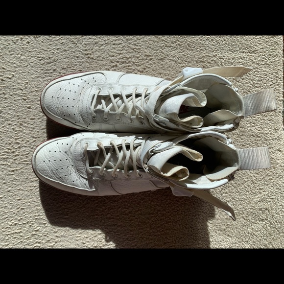 Nike SF Air Force 1 Mid - Ivory Mars Stone - Picture 5 of 9